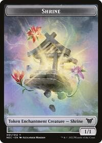 Shrine Token - Commander: Kamigawa: Neon Dynasty - Magic: The Gathering card