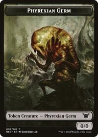 Phyrexian Germ // Spirit (002) Double-Sided Token - Commander: Kamigawa: Neon Dynasty - Magic: The Gathering card