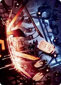Smoke Spirits' Aid Art Card - Art Series: Kamigawa: Neon Dynasty - Magic: The Gathering card