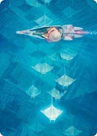 Discover the Impossible Art Card - Art Series: Kamigawa: Neon Dynasty - Magic: The Gathering card