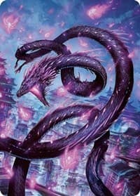Junji, the Midnight Sky Art Card (58/81) - Art Series: Kamigawa: Neon Dynasty - Magic: The Gathering card