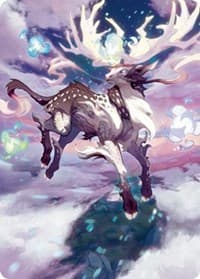 Hinata, Dawn-Crowned Art Card - Art Series: Kamigawa: Neon Dynasty - Magic: The Gathering card