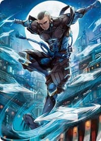 Kaito Shizuki Art Card (70/81) - Art Series: Kamigawa: Neon Dynasty - Magic: The Gathering card