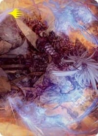 Satoru Umezawa Art Card (74/81) (Gold-Stamped Signature) - Art Series: Kamigawa: Neon Dynasty - Magic: The Gathering card