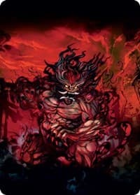 Vessel of the All-Consuming Art Card - Art Series: Kamigawa: Neon Dynasty - Magic: The Gathering card