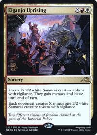 Eiganjo Uprising - Prerelease Cards - Magic: The Gathering card