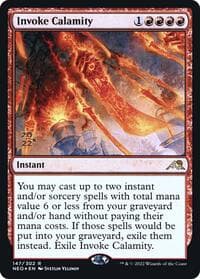 Invoke Calamity - Prerelease Cards - Magic: The Gathering card