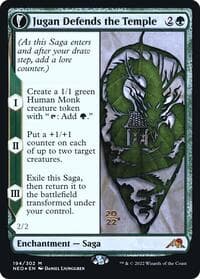 Jugan Defends the Temple - Prerelease Cards - Magic: The Gathering card