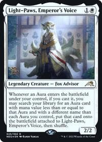 Light-Paws, Emperor's Voice - Prerelease Cards - Magic: The Gathering card