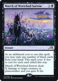 March of Wretched Sorrow - Prerelease Cards - Magic: The Gathering card