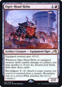 Ogre-Head Helm - Prerelease Cards - Magic: The Gathering card
