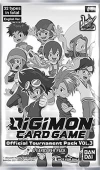 Official Tournament Pack Vol.3 - Digimon Promotion Cards - Digimon Card Game card