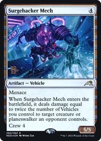 Surgehacker Mech - Prerelease Cards - Magic: The Gathering card