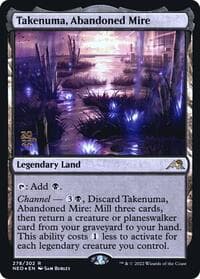Takenuma, Abandoned Mire - Prerelease Cards - Magic: The Gathering card