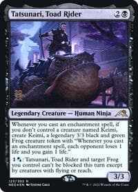Tatsunari, Toad Rider - Prerelease Cards - Magic: The Gathering card