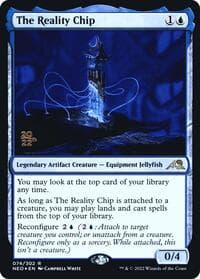 The Reality Chip - Prerelease Cards - Magic: The Gathering card