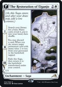 The Restoration of Eiganjo - Prerelease Cards - Magic: The Gathering card