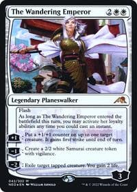 The Wandering Emperor - Prerelease Cards - Magic: The Gathering card