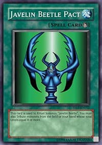 Javelin Beetle Pact - Premium Pack 1 - YuGiOh card