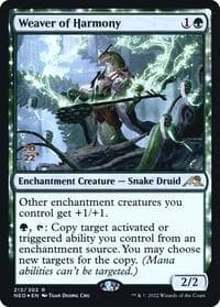 Weaver of Harmony - Prerelease Cards - Magic: The Gathering card
