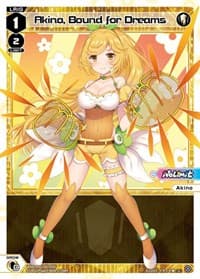Akino, Bound for Dreams - Changing Diva - WIXOSS card