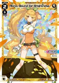 Akino, Bound for Brightness - Changing Diva - WIXOSS card