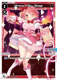 Hirana*On - Stage - Changing Diva - WIXOSS card