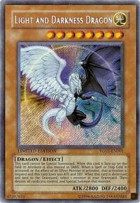 Light and Darkness Dragon - Yu-Gi-Oh! GX Manga Promotional Cards - YuGiOh card