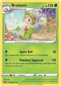 Breloom - SWSH09: Brilliant Stars - Pokemon card