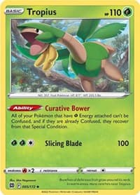 Tropius - SWSH09: Brilliant Stars - Pokemon card