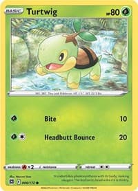 Turtwig - SWSH09: Brilliant Stars - Pokemon card