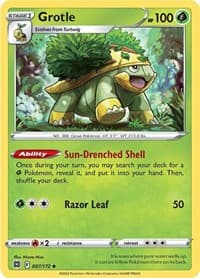 Grotle - SWSH09: Brilliant Stars - Pokemon card