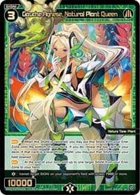 Gauche Agnese, Natural Plant Queen - Changing Diva - WIXOSS card