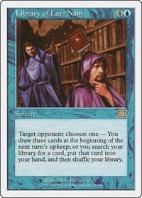 Library of Lat-Nam - Classic Sixth Edition - Magic: The Gathering card
