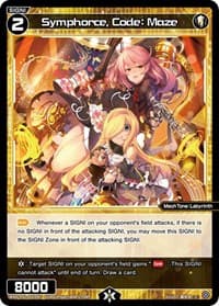Symphorce, Code: Maze - Changing Diva - WIXOSS card