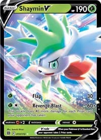Shaymin V - SWSH09: Brilliant Stars - Pokemon card