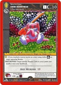 Chibi Bunnyman - Valentine’s Day Holiday Box 2022 - MetaZoo card