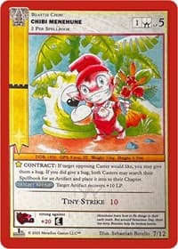 Chibi Menehune - Valentine’s Day Holiday Box 2022 - MetaZoo card