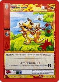 Chibi Piasa Bird - Valentine’s Day Holiday Box 2022 - MetaZoo card