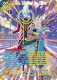 Whis, Calling to Order (SPR) - Realm of the Gods - Dragon Ball Super: Masters card
