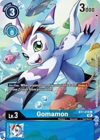 Gomamon (Alternate Art) - Next Adventure - Digimon Card Game card
