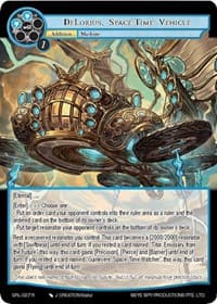 DeLorius, Space-Time Vehicle - Game of Gods: Reloaded - Force of Will card
