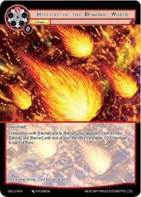 Hellfire of the Demonic World - Game of Gods: Reloaded - Force of Will card