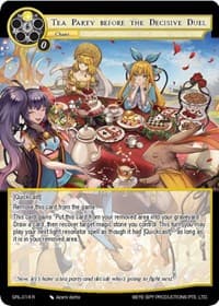 Tea Party before the Decisive Duel - Game of Gods: Reloaded - Force of Will card