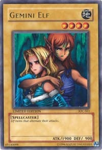Gemini Elf - Invasion of Chaos - YuGiOh card