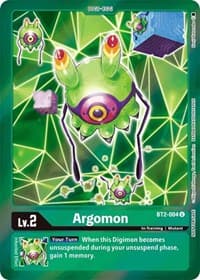Argomon - BT2-004 (Event Pack 2) - Release Special Booster 1.0 - Digimon Card Game card