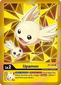 Upamon - BT3-003 (Event Pack 2) - Release Special Booster 1.0 - Digimon Card Game card