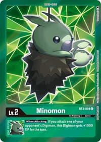Minomon (Event Pack 2) - Release Special Booster 1.0 - Digimon Card Game card