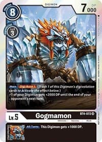 Gogmamon (Event Pack 2) - Great Legend - Digimon Card Game card