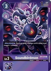 Soundbirdmon (Event Pack 2) - Great Legend - Digimon Card Game card